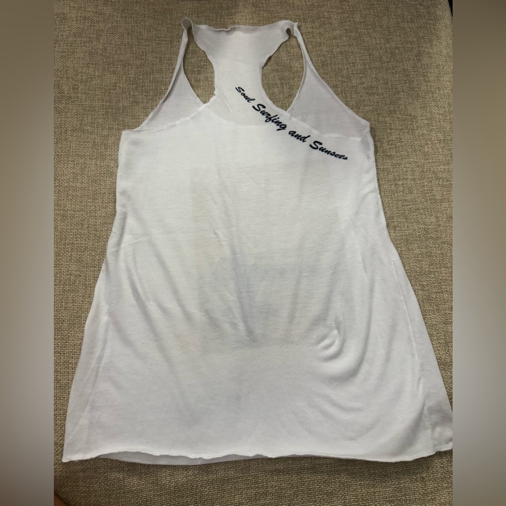 White Tank Top - Picture 2 of 2